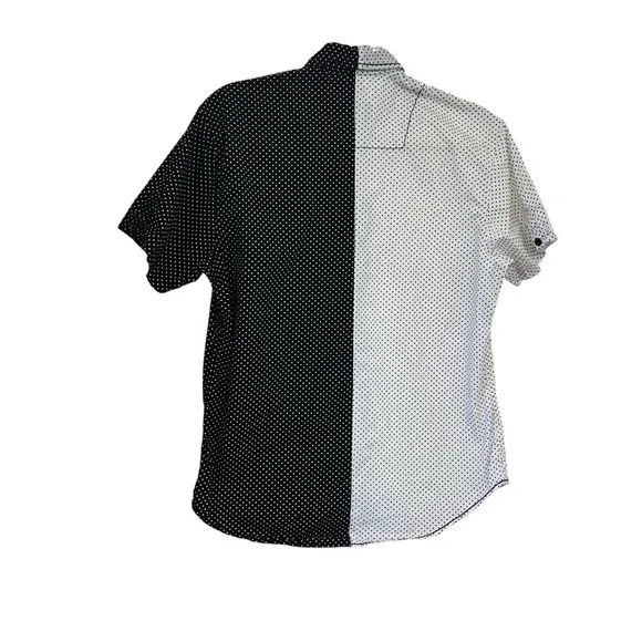 Drill Clothing Slim Fit Short Sleeve Button Down Cotton Shirt, Sz M - Picture 5 of 10